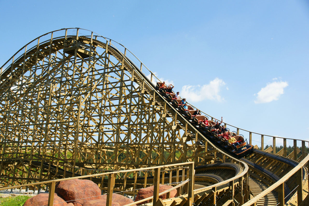 Holzachterbahn "El Toro"