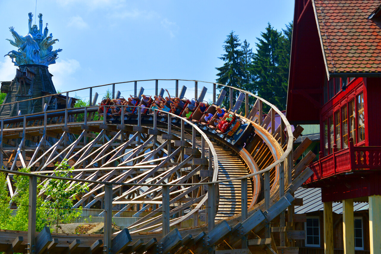 Holzachterbahn "El Toro"