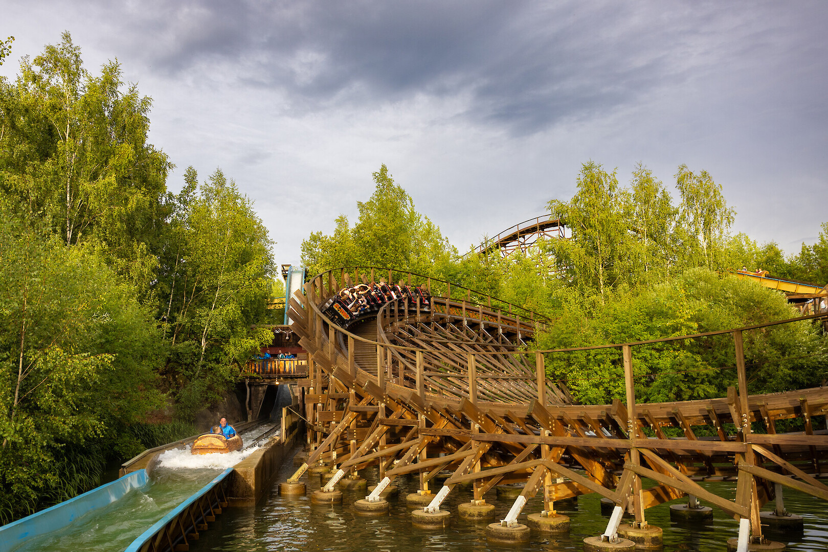 Holzachterbahn "El Toro"