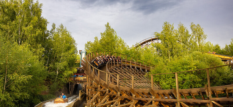 Holzachterbahn "El Toro"