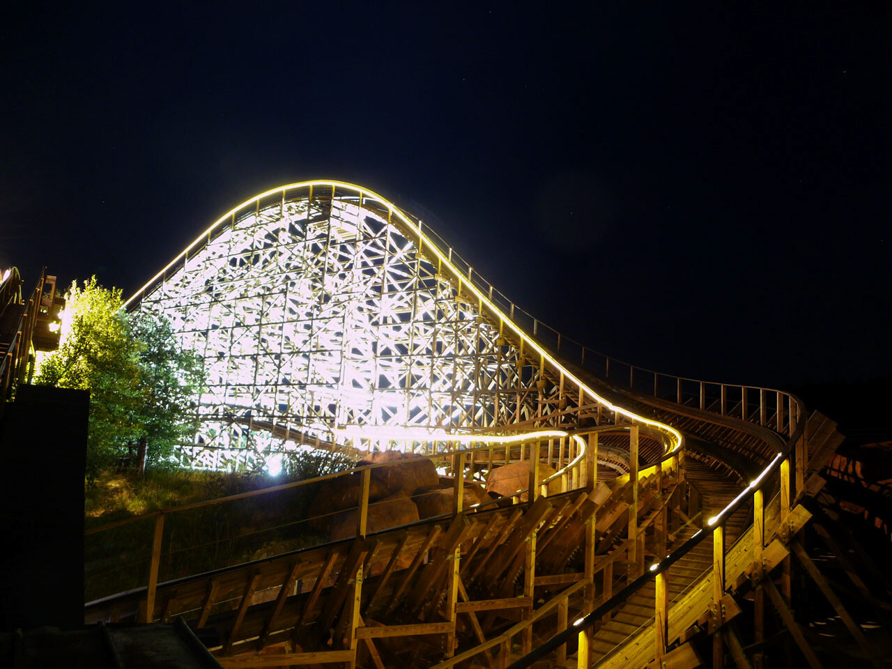 Holzachterbahn "El Toro"