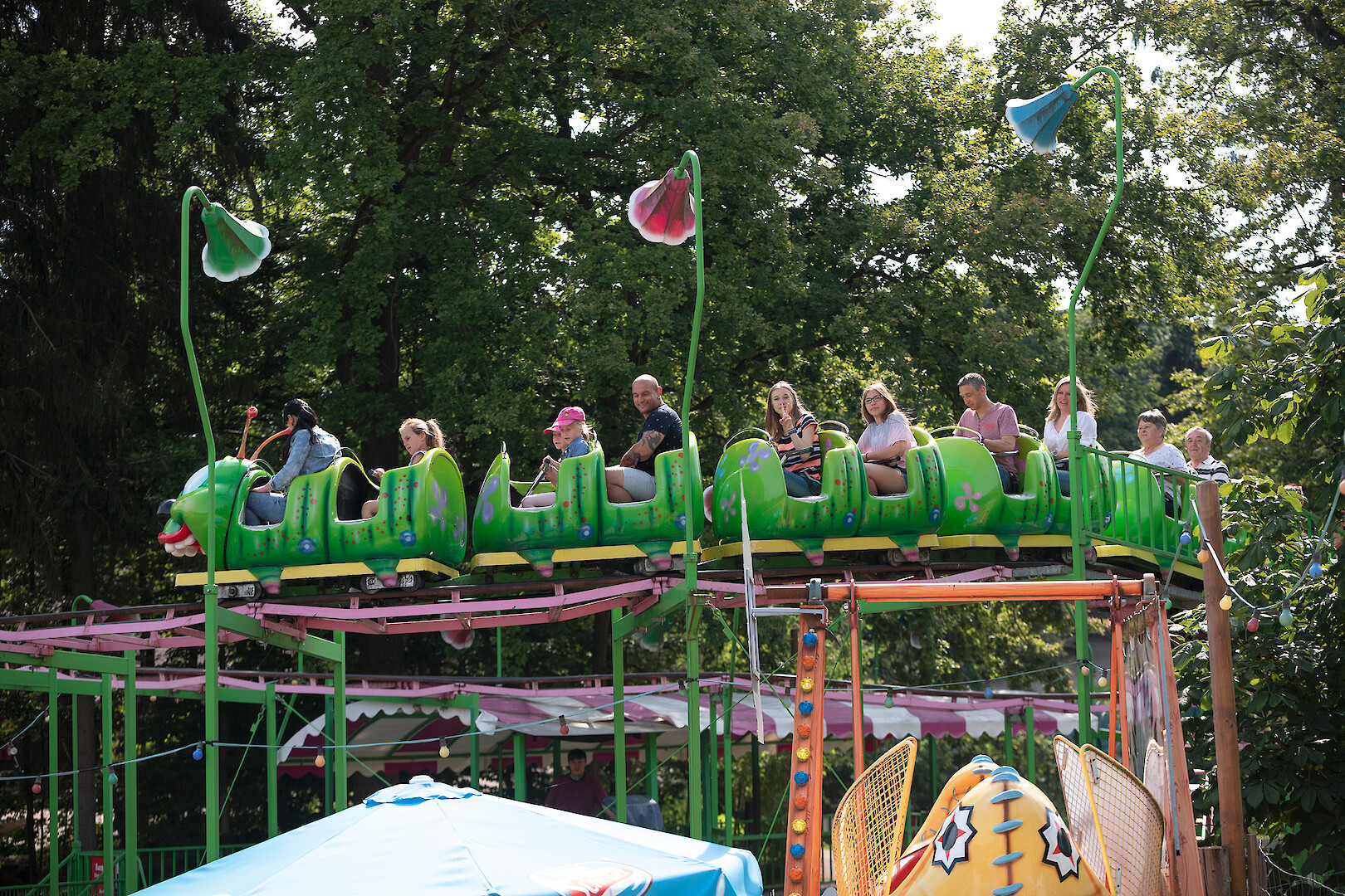 Children&rsquo;s Roller Coaster &ldquo;Caterpillar&rdquo;