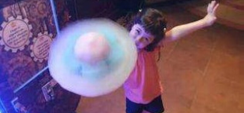 Cotton candy machine